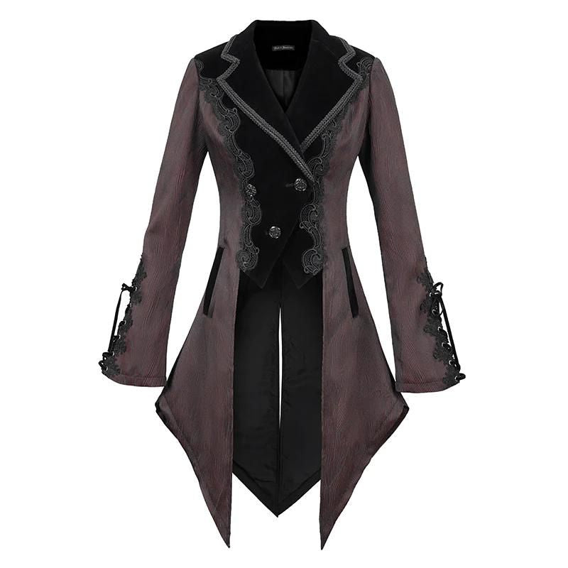 Veste steampunk de coupe queue-de-pie