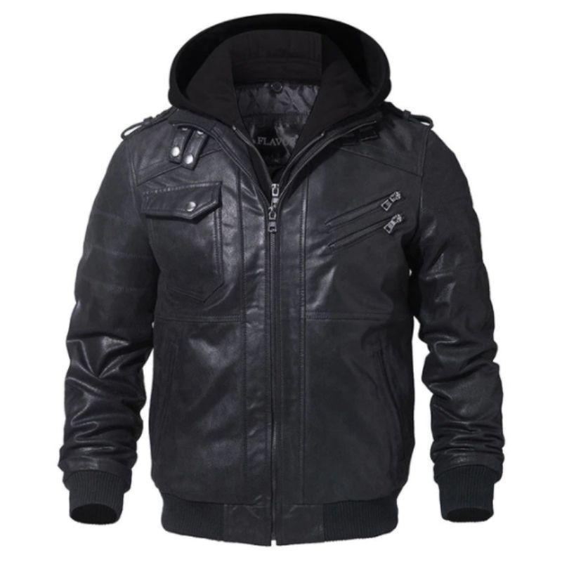 Veste steampunk en cuir