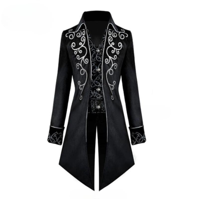 Veste steampunk façon redingote gothique