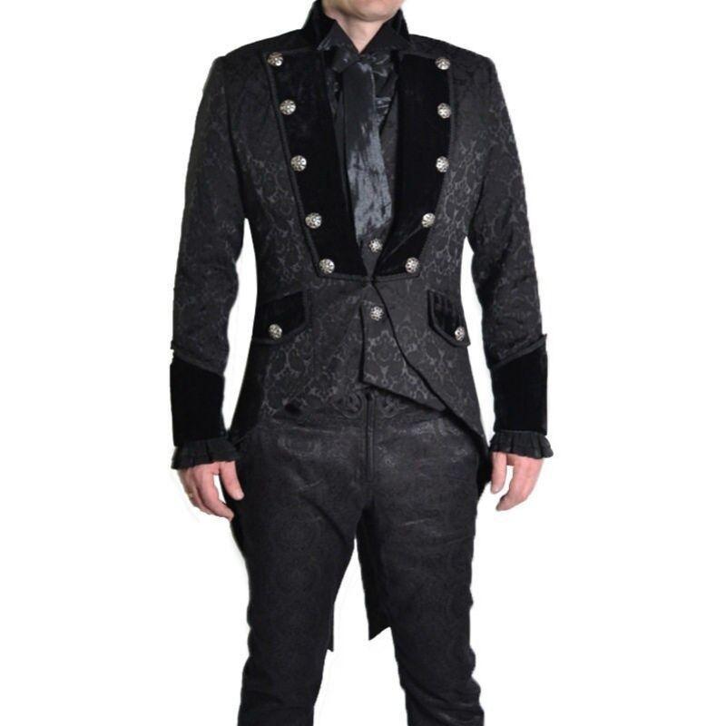 Veste steampunk gothique coupe queue-de-pie