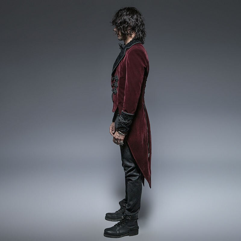 Veste steampunk pour homme d’inspiration gothique victorienne