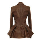 Veste steampunk victorienne conçue en simili