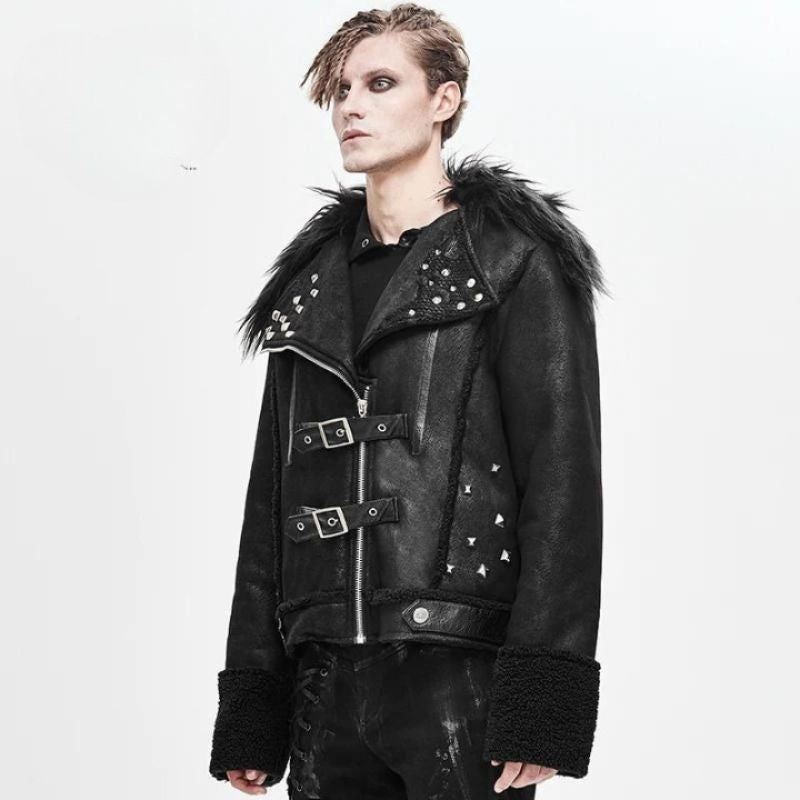 Veste style décadent gothique et punk