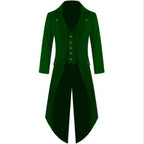 Veste style gothique victorien avec queue-de-pie