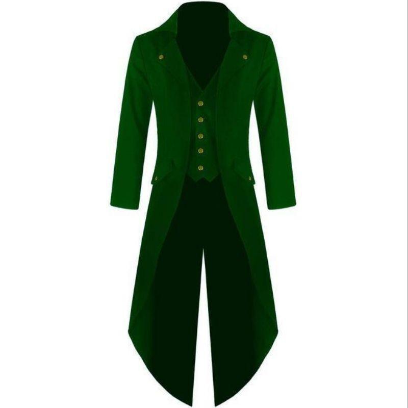 Veste style gothique victorien avec queue-de-pie