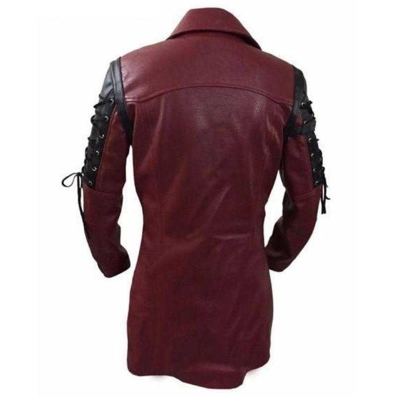 Veste style steampunk gothique en PU