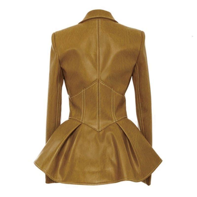 Veste style victorien steampunk en simili