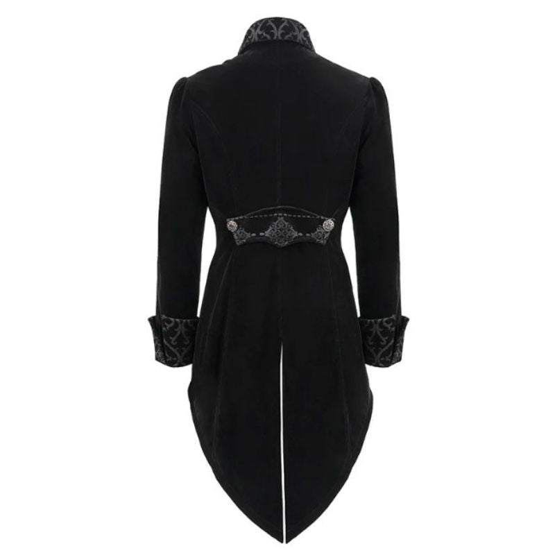 Veste velours pour homme au style gothique