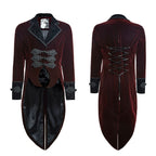 Veste victorienne gothique steampunk pour homme