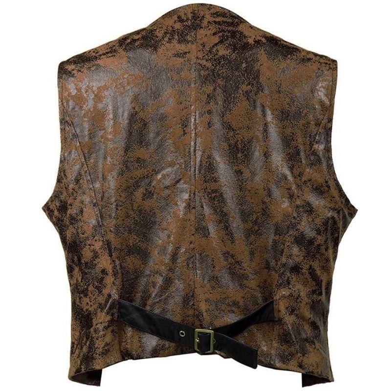 Veston au style steampunk et à l’aspect vieilli