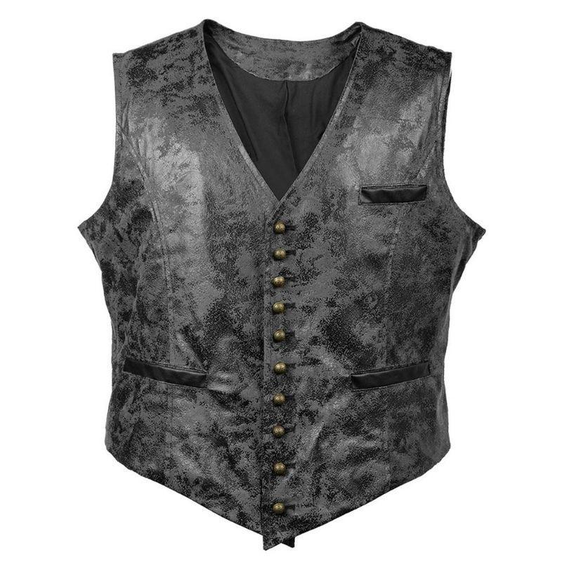 Veston d’inspiration steampunk à l’aspect vieilli