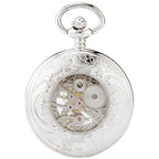 Vieille montre de poche argent style steampunk